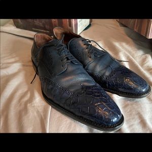 Belvedere mens shoes navy